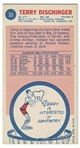 1969 Topps Basketball #33 Terry Dischinger - Detroit Pistons RC